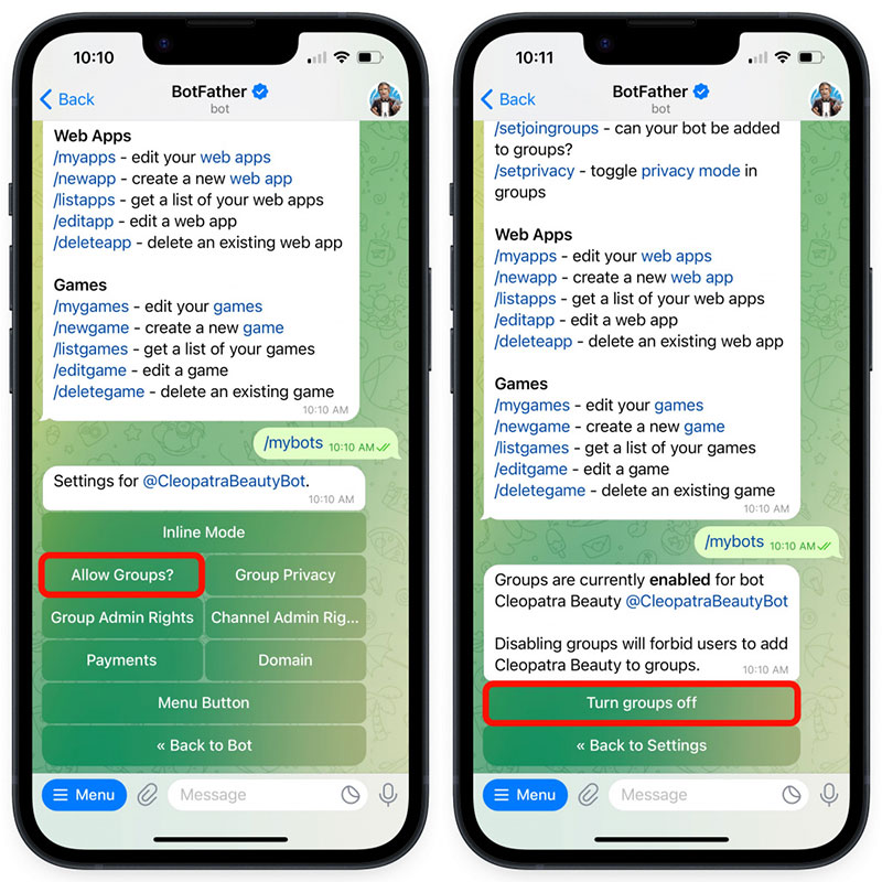 Mobilde Yeni Bir Telegram Botu Oluşturun