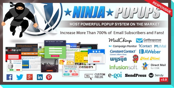 Wordpress açılır pencere eklentisi - pop up - ninja popups