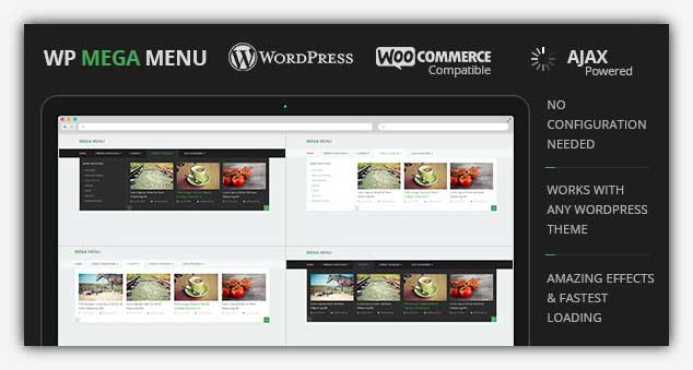 WP Mega Menu - WordPress Menü Eklentisi