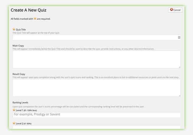 Slick Quiz - WordPress Sınav Eklentisi / Soru Oluşturma
