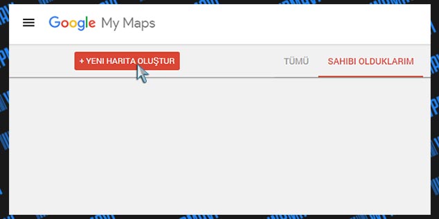 WordPress Google Maps Ekleme - Yeni Harita Oluştur