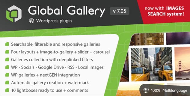 Global Gallery - WordPress Galeri Eklentisi