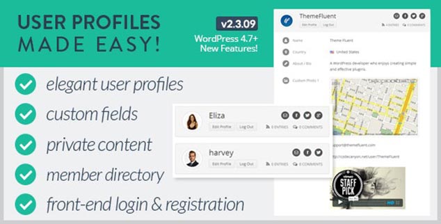 User Profiles Made Easy - WordPress Üyelik Eklentisi