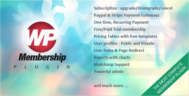 WP-Membership - WordPress Üyelere Özel İçerik Eklentisi