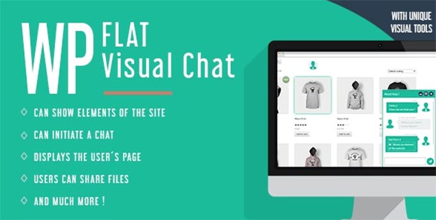 WP Flat Visual Chat - WordPress Canlı Sohbet Eklentisi
