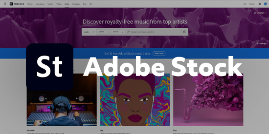 Adobe Stock - Stok Müzik Siteleri