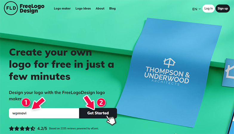 FreeLogoDesign Logo Yapımı Ücretsiz - Get Started
