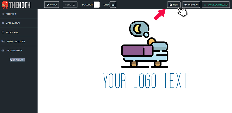 TheHoth Ücretsiz Logo Tasarım Programları - Yeni Logo Tasarım Alanı Açma